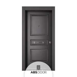 Porte de sécurité ABSDOOR DEFENRA, acier doux durable, ouverture manuelle, conception pivotante pour appartements, entrées, villas, hôtels, Turquie - Product Image 1
