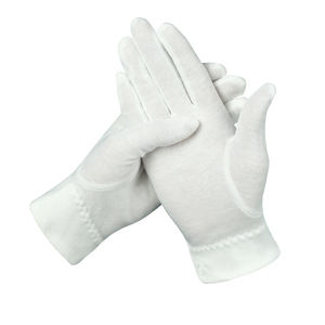 Gants de cérémonie blancs extensibles antistatiques Gants de cérémonie respirants et évacuant la sueur pour la protection du travail - Product Image 3