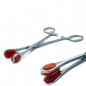 Fórceps de lengua joven aprobados por CE ISO Uso quirúrgico y ginecológico Manual de acero inoxidable de instrumentos quirúrgicos Hasni - Product Image 1