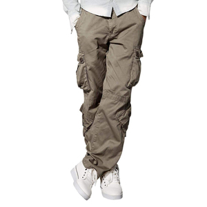Custom Summer Casual <b>Drawstring</b> <b>Trousers</b> With Pockets Jogger Men Cargo Clothing Manufacturers - Product Image 1