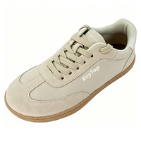 Chaussures GAT pour Hommes, Marque Privée, Style Rétro, en Daim et Cuir PU, pour Usage Quotidien, Semelle Plate Confortable, Embout Large