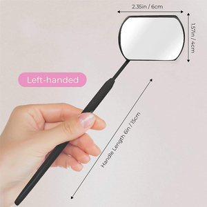 2024 miroir à cils professionnel en acier inoxydable Logo personnalisé miroir à cils - Product Image 2