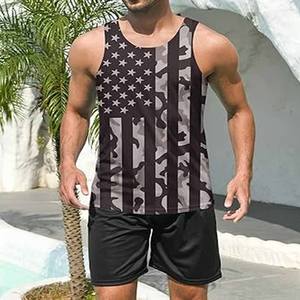 <b>Mens</b> Muscle Tank Top Sleeveless Cotton <b>Gym</b> <b>Vests</b> <b>Men</b> Basketball Running Training Fitness Sport Shirt - Product Image 3