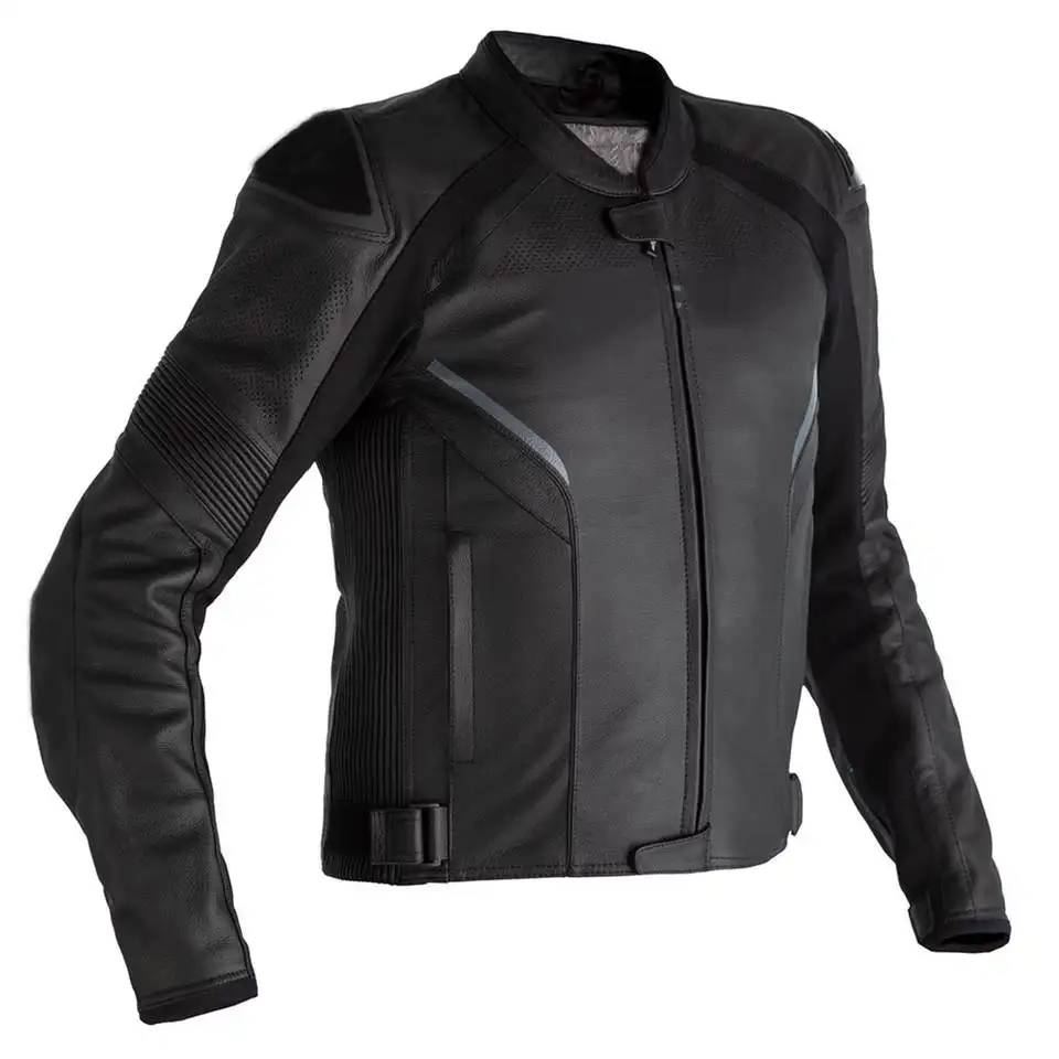 New Riding Motorbike Leather Jacket Men Motorbike Rider jacket for Motorcycle Coat Black Jackets