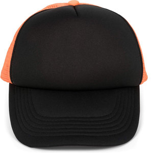 Sombrero de camionero de bloque de color de estilo retro para hombres y mujeres Diseño frontal de espuma y trasero de malla para pedidos personalizados - Product Image 5