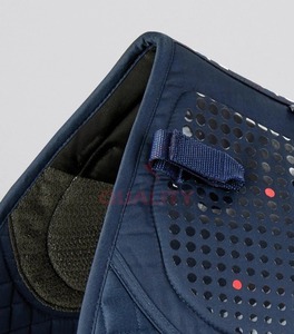 OEM ODM sur mesure, tapis de selle équestre anglais en coton matelassé, doublure respirante et douce, soutien confortable, équipement d'équitation - Product Image 5