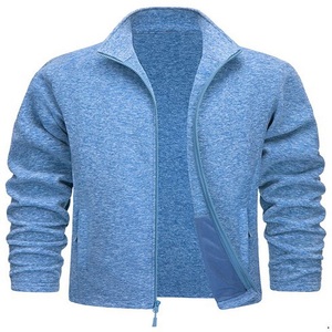 Veste polaire légère pour homme, coupe sport, col montant zippé, avec poches, imperméable et respirante, idéale pour l'hiver - Product Image 6