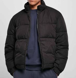 Chaqueta de mezclilla personalizable de talla grande para hombre, cuello levantado, nueva moda, prendas de vestir exteriores, servicio de suministro OEM, Material de poliéster hecho - Product Image 1