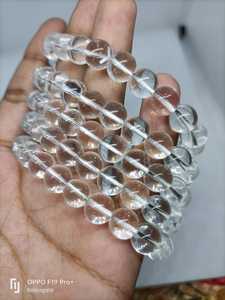 Wholesale Natural Clear Quartz Gemstone <b>Bracelet</b> Beads 8mm Durable Best Quality for Meditation & Fashion Use - Product Image 4