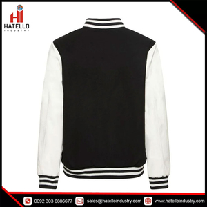 Chaqueta con bordado de letras para hombre, ropa Vintage de motocicleta, abrigos de béisbol informales sueltos - Product Image 3