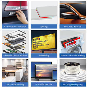 Plester PET Film Merah tahan panas kustom untuk ereksi dan fiksasi - Product Image 5