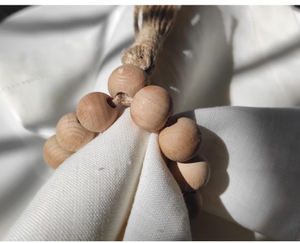 Servilletero de madera Servilleteros con cuentas de madera - Product Image 5