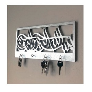 Proveedor al por mayor llavero de Bismillah de metal diseño antiguo tamaño personalizado llavero de Bismillah para la decoración del hogar - Product Image 4