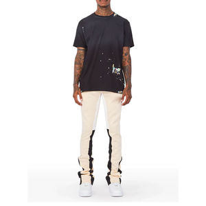 กางเกงวอร์มผ้าแคนวาสสำหรับผู้ชายผ้าแคนวาสลำลองทรงตรงระบายอากาศได้ดีเป็นมิตรต่อสิ่งแวดล้อมชุดวิ่ง - Product Image 3