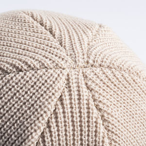 Bonnet brodé côtelé épais en vente en gros Bonnets à tricoter personnalisés Chapeaux avec logo Bonnet en acrylique à revers - Product Image 4
