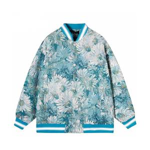 Chaquetas universitarias de secado rápido personalizadas de estilo callejero para hombre, precio razonable, cuello levantado, diseño impreso a la moda para el invierno - Product Image 1