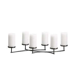 Elegante vela de metal labra para decoración del hogar y centros de mesa Hermoso diseño perfecto para bodas y Ambiente de velas - Product Image 4