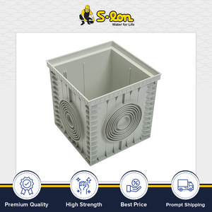 กล่องท่อระบายน้ำพลาสติกพร้อมฝาปิดเพื่อความสวยงามที่ดีกว่า - Product Image 2