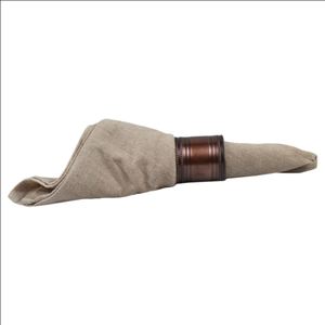 <b>Silver</b> Leaf <b>Napkin</b> Rings Indoor Table Decoration Custom Design <b>Napkin</b> Holders Table Cloth Holder Wedding and Party Event - Product Image 4