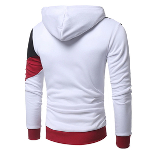 <b>Men's</b> <b>Slim</b> Fit Casual Hoodie Hip Hop Sportswear for Autumn Winter Patchwork Sweatshirt Comfort Fit Sports Hoodie - Product Image 2