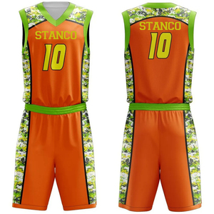 Uniforme de basket-ball de base de qualité prix abordable demande du client sublimation coupe parfaite prix bas pour l'uniforme de basket-ball - Product Image 5