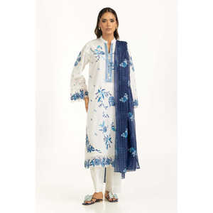 IUSTKSD-1089 Traje Casual de Verano de 3 Piezas con Bordado - Product Image 1