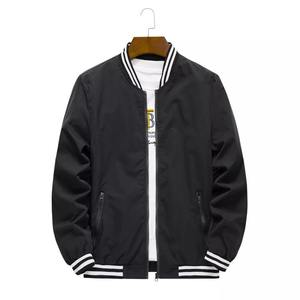 Personnalisable Baseball Letterman Bomber Jacket Plus Size Fermeture à glissière Silk Shell Chenille Patches Broderie Casual Sans col - Product Image 4