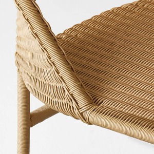 Chaise en corde Grapa Teck Durable Premium en bois et rotin Jardin Fabriqué par Aqma Meubles pour l'extérieur Villa Plage Piscine Café - Product Image 5