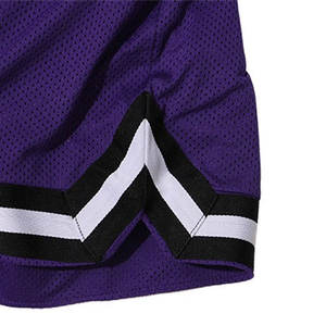 กางเกงขาสั้นตาข่ายของผู้ชาย,กางเกงวิ่งเล่นบาสเก็ตบอลมีกระเป๋าหูรูดทำจากผ้าตาข่ายสำหรับฤดูร้อน - Product Image 5