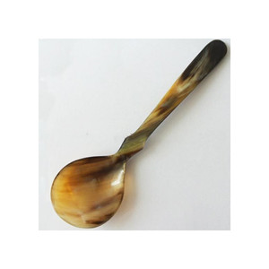 Cuchara de Cuerno de Diseño de Bambú de Lujo con Pulido Brillante, Cuchara de Cuerno de la Mejor Calidad a Precio de Mayoreo, Tamaño Personalizado - Product Image 4