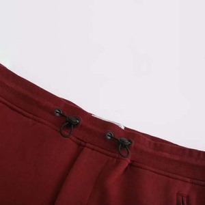 Wholesale High Quality For Solid Color Elastic Casual Sweatpants Trousers 100% Cotton Polyester <b>Cheap</b> Price Men's Pants Trousers - Product Image 4