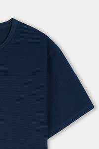 Camiseta de Manga Corta de Poliéster/Algodón con Logotipo Bordado Personalizado, Diseños de Nombres, Tejido de Punto, Ecológica, Transpirable para Hombre - Product Image 5