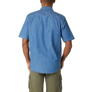 Chemise à manches courtes en coton pour homme, coupe ajustée, motifs et couleurs variés, haute qualité, directement du Bangladesh, pour la saison printanière - Product Image 5