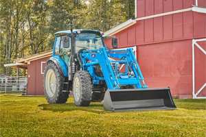 Achetez un tracteur de jardin 4x4 avec chargeur frontal, tracteur multifonctionnel à roues - Product Image 3
