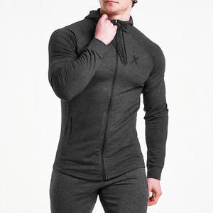 Sweat à capuche zippé en polaire coupe ajustée pour l'hiver – Tenue de sport élégante et confortable pour l'entraînement, le jogging, le yoga et les loisirs - Product Image 1