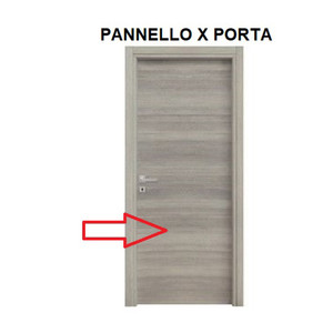 Pannello per Porta Modello Microtec Rovere Grigio 210x70 cm - Product Image 1