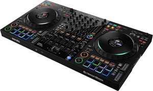 คอนโทรลเลอร์ดีเจ DDJ-FLX10 รุ่นล่าสุด 4 แชนแนล ตัวเครื่องเหล็ก แยกเสียงติดตามได้ สีดำ รับประกัน 3 ปี - Product Image 2