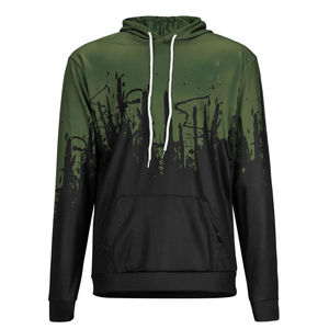 Chándal Informal con Capucha para Hombre, Estampado, Sólido, para Invierno, Resistente al Viento y Duradero - Product Image 3