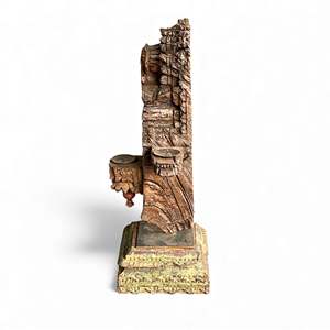 Wooden <b>Candel</b> Stand with Lantern Design for Home Decor for Weddings Christmas Easter - Product Image 3