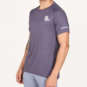 เสื้อยืดคุณภาพสูง สกรีนโลโก้ตามสั่ง เสื้อยืดคอกลม แขนสั้น ผ้าฝ้าย 100% เสื้อยืดผู้ชายแบบเรียบ - Product Image 3