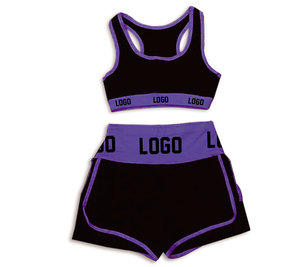 Transpirable Fitness Top Sujetador deportivo Gimnasio Pantalones cortos Ropa de yoga 2 piezas Ropa Streamline Nuevo Fitness Gym Conjuntos de mujer - Product Image 5