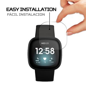 ANTISHOCK Smart <b>Watch</b> <b>Case</b> Protector for Fitbit Versa 3 Screen Cover with Anti-Shock Feature - Product Image 3