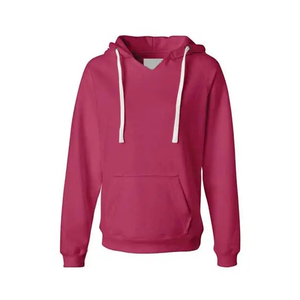 Sudadera con capucha de algodón de rizo francés personalizada para hombre, jersey de gran tamaño con dobladillo crudo y bordes cortados con lavado ácido sin cuerdas para invierno - Product Image 5