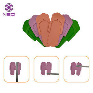 Tongs de pédicure jetables en mousse EVA, confortables et antidérapantes, adaptées aux salons de Spa et à la maison - Product Image 2