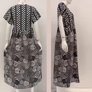 Vestido informal de rayón de la mejor calidad de Chrysanta, ropa de dormir de talla grande para mujer - Product Image 3