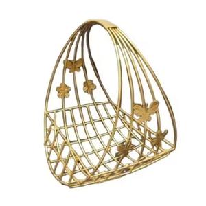 Elegante cesta de frutas de Metal, cuenco decorativo Premium para el hogar, cocina, comedor, Elegante, moderno, duradero, para el hogar - Product Image 1