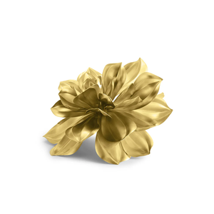 Objet décoratif élégant Magnolia Sculpture de fleurs modernes pour la maison, le bureau ou l'hôtel Ornement floral abstrait - Product Image 5