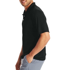 Chemises de golf pour hommes personnalisées avec logo 2026, polos à manches courtes en coton 100% personnalisés, polos pour hommes - Product Image 5