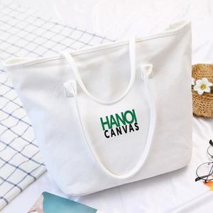 Bolsa de Mano de Lona de Algodón Resistente de 12 oz al por Mayor, Personalizada con Diseño OEM, Logotipo, Reutilizable, Estilo Vietnamita - Product Image 1