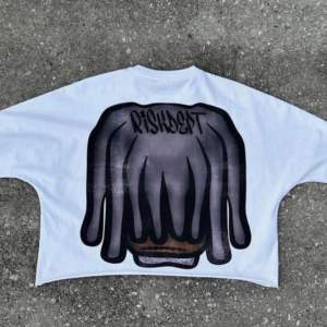 Custom 2025 Screen Print White Streetwear Drop Shoulder Oversized 100% Cotton Boxy Mens Heavyweight T Shirts - Product Image 4